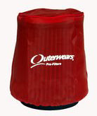 K&N TAPERED RD-6xxx FILTER COVER,RED