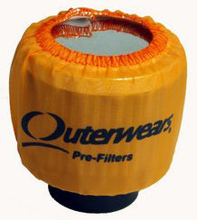 3" FILTER COVER,ORANGE