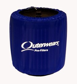 FILTER COVER RHINO,RZR,SPORTSMAN,BLUE