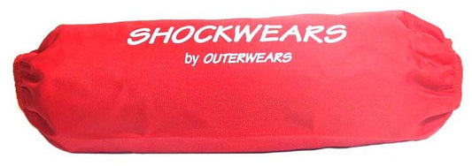 3.5" OD X 14" TALL SHOCKWEAR,PAIR,RED