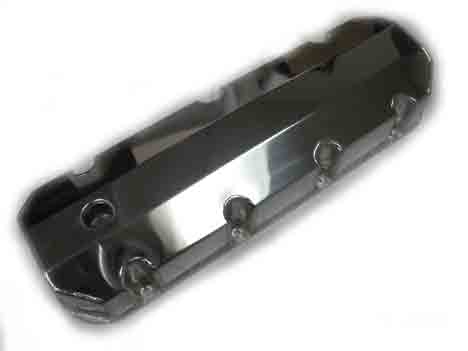 FAB VALVE COVERS,TALL,CHROME ALUM,BBC
