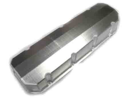 FAB VALVE COVERS,TALL,ALUM,NO HOLES,BBC