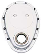 TIMING CHAIN COVER,ALUMINUM,SBC