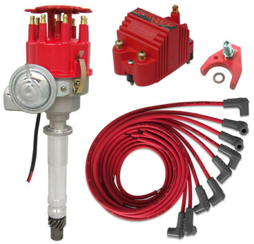 GM CRATE IGNITION KIT,DISTRIBUTOR,COIL,MSD WIRE