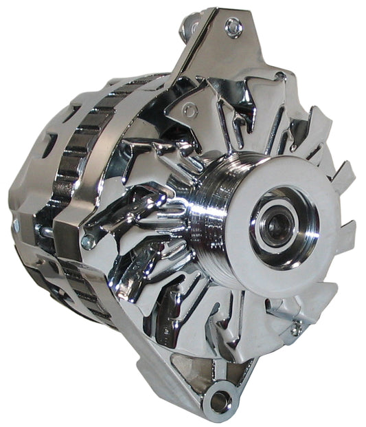 ALTERNATOR,CS130C STR,105AMP,SERPENTINE,CHROME