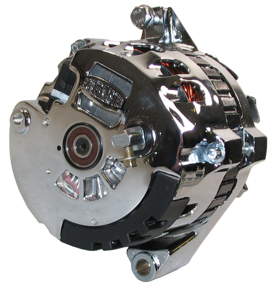 ALTERNATOR,CS130C STR,105AMP,SERPENTINE,CHROME