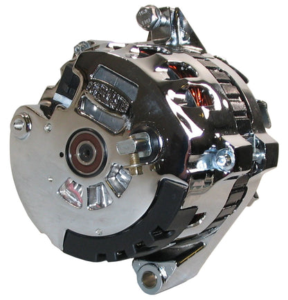 ALTERNATOR,CS130C STR,105AMP,SERPENTINE,CHROME