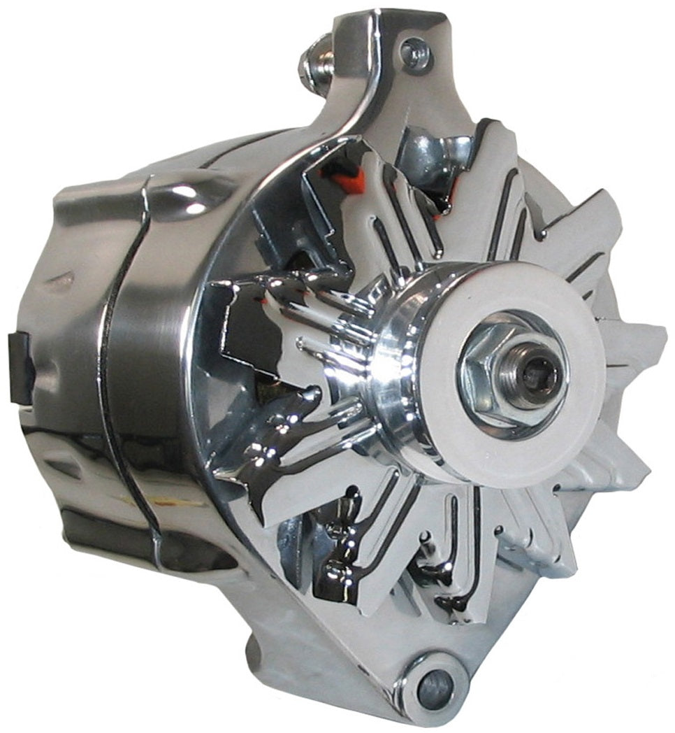 ALTERNATOR,FORD UPGR,150A,V-BELT,POLISH – Southwest Speed