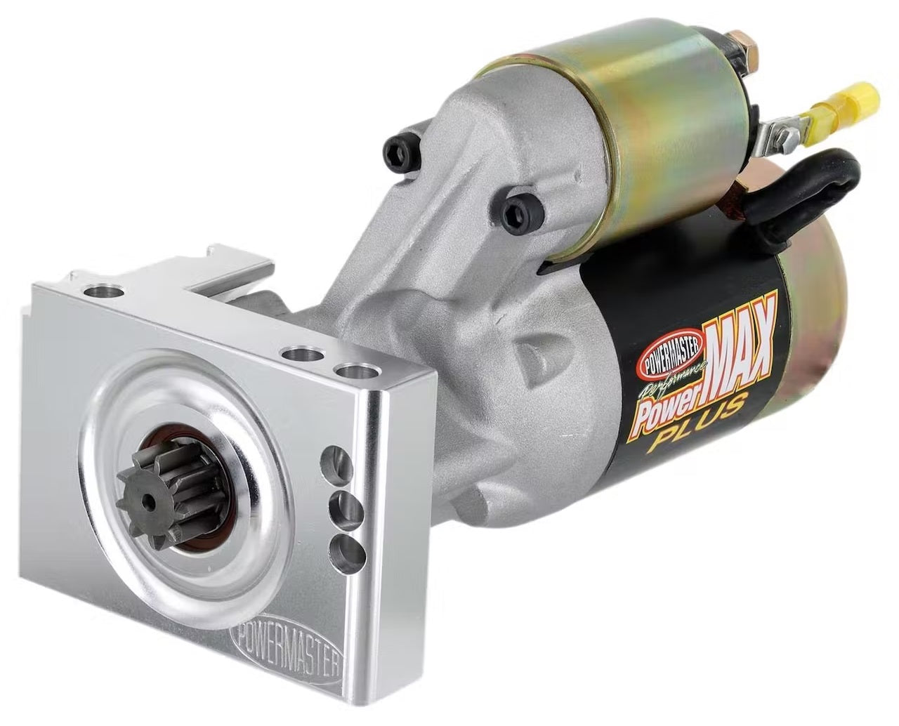 STARTER,POWERMAX PLUS,SBC,168 TOOTH STAGGERED MOUNT,RAM JET 350,502,168 TOOTH
