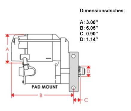 STARTER,XS INFO-CLOCK,PONTIAC,OLDS 65-81 V8