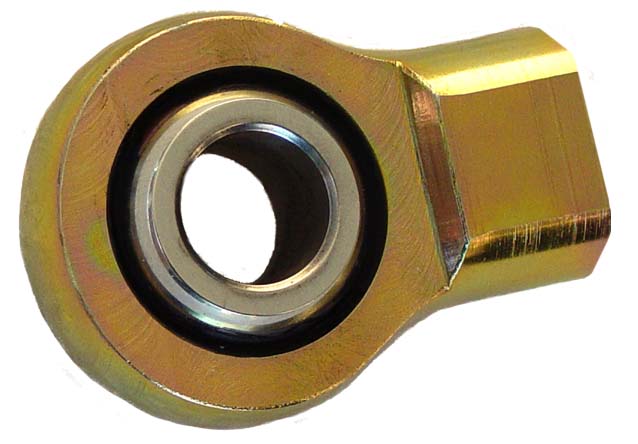 STEEL ROD END,1/2" BORE,1/2" SHAFT