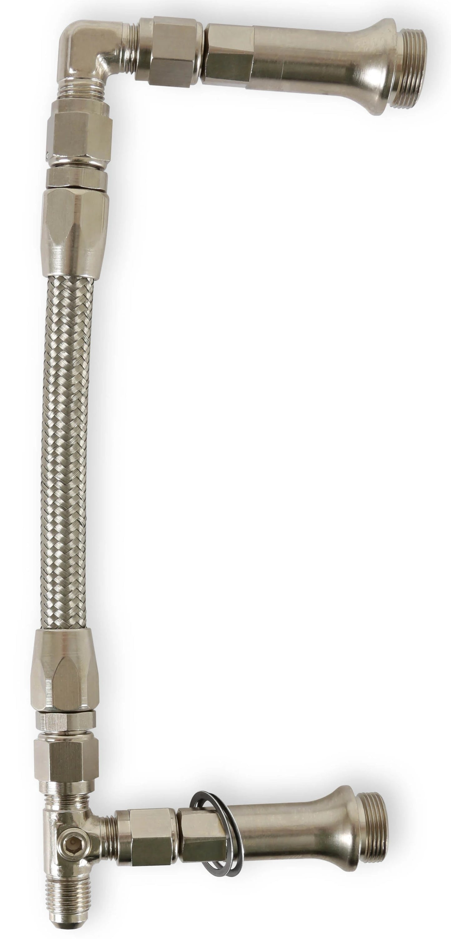 SS FUEL LINE #6AN SILVER