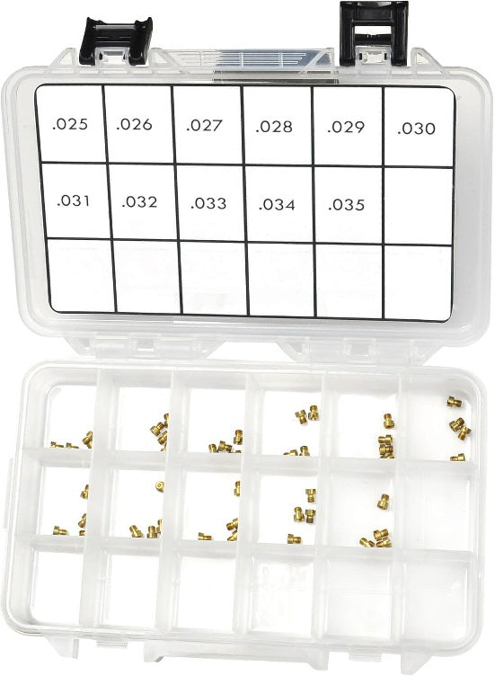 AIR BLEED ASSORTMENT,.025>.035