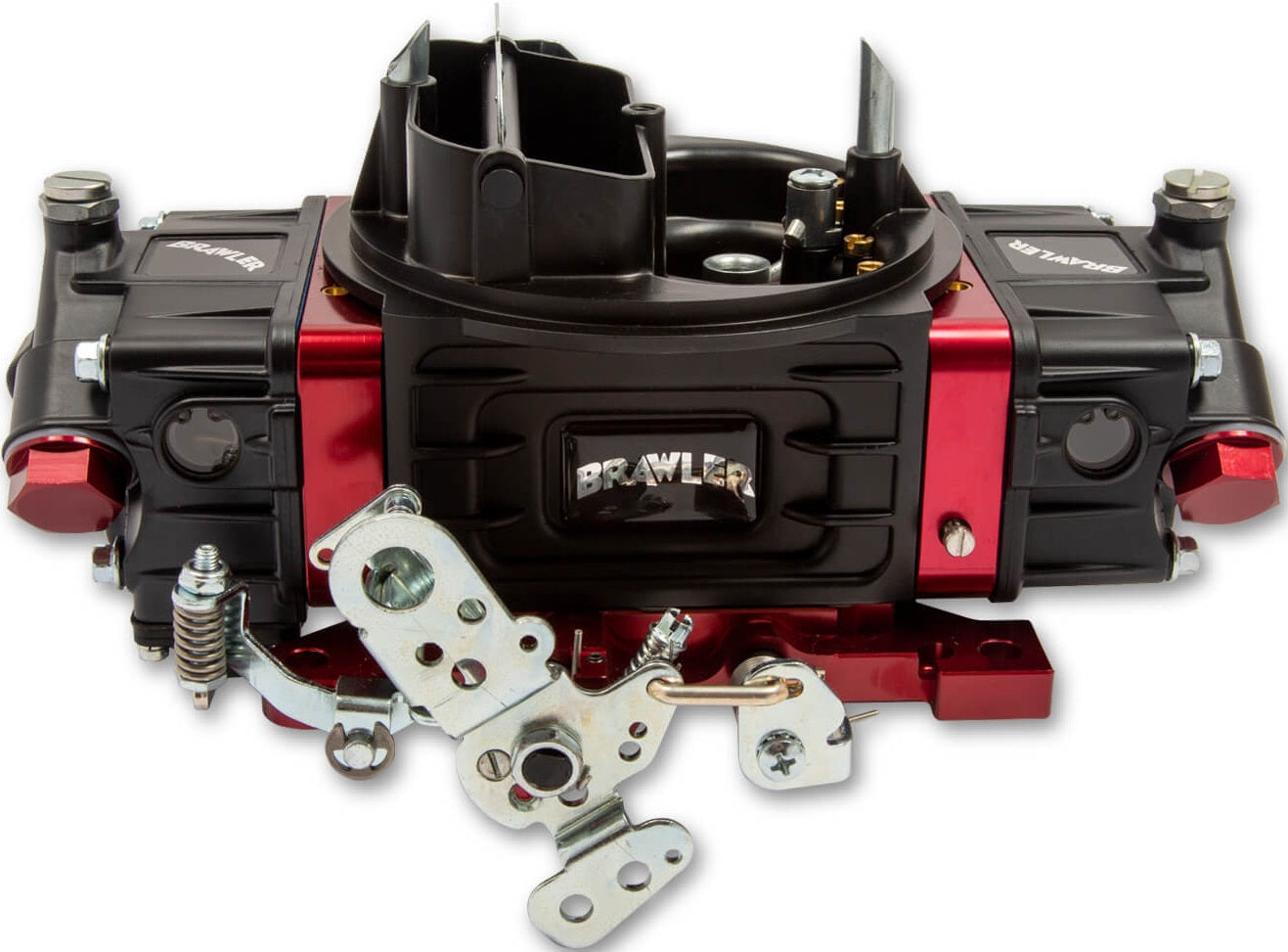 CARBURETOR,4150,600CFM,UNIVERSAL,MECHANICAL,ELECTRIC,BLACK,RED