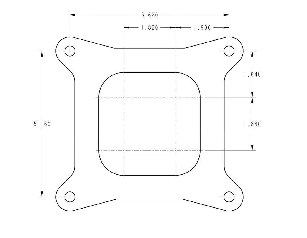 Q-SERIES CARB 750CFM2X4 BLOWER