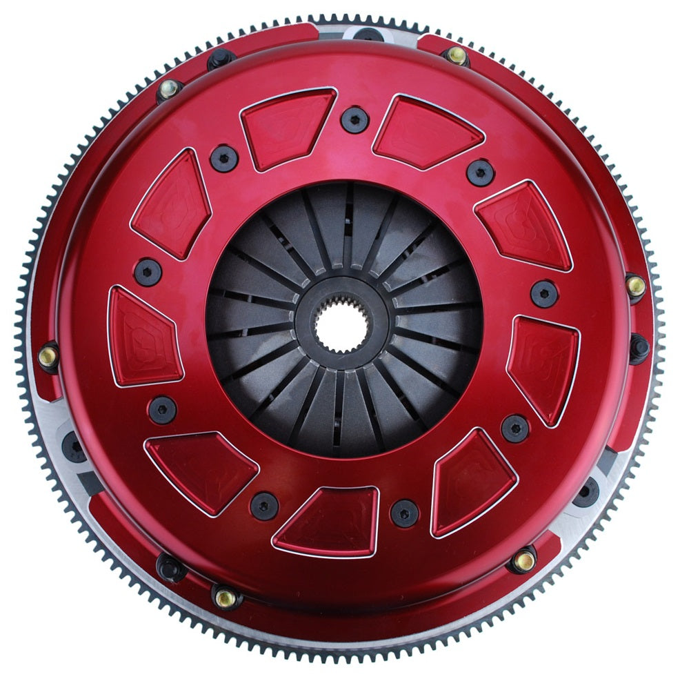 PRO STREET CLUTCH SET,GM LS 6-BOLT,10.5",900 SERIES,1 1/8"-26 SPLINE,ALUM. FLY