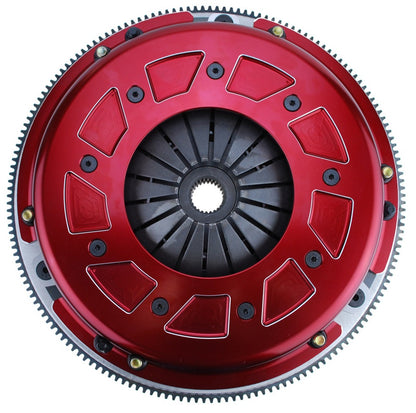 PRO STREET CLUTCH SET,GM LS 6-BOLT,10.5",300 SERIES,1 1/8"-26 SPLINE,STEEL FLY
