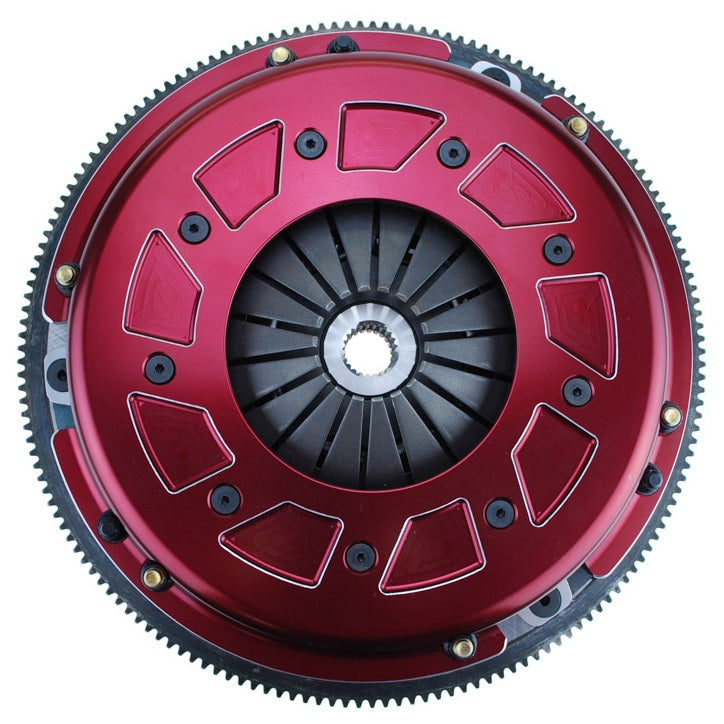 PRO STREET CLUTCH SET,FORD 8-BOLT,10.5",300 SERIES,1 1/8"-26,164T ALUMINUM FLYW