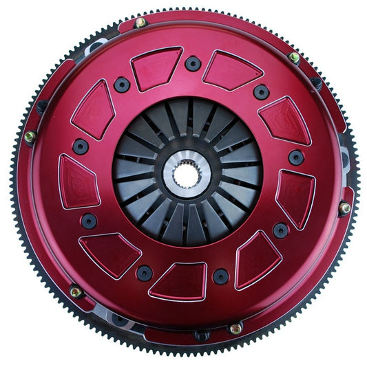 PRO STREET CLUTCH SET,FORD 8-BOLT,10.5",900 SERIES,1"-23,164T ALUMINUM FLYWHEEL