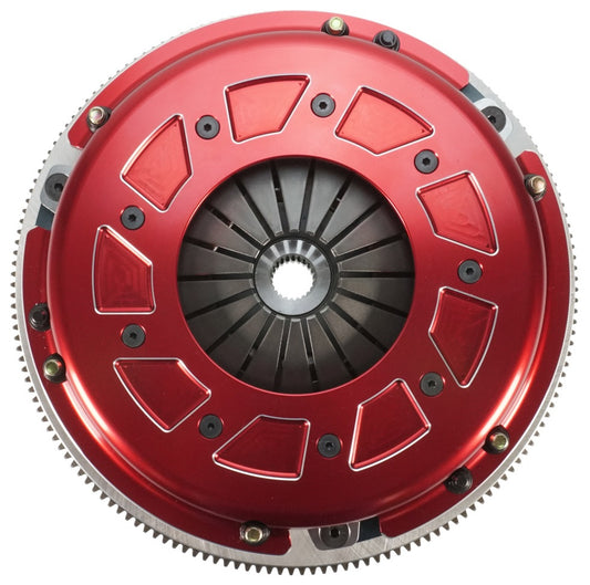 PRO STREET CLUTCH SET,FORD 8-BOLT,18-19 MUSTANG,10.5",900 SERIES,1"-23,164T ALUM