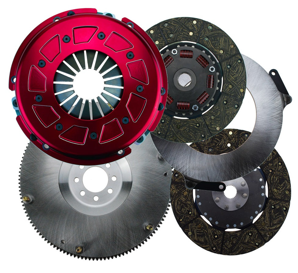PRO STREET CLUTCH SET,DODGE CHALLENGER,10.5",300 SERIES,1 1/8"-26,STEEL FLYWHEEL