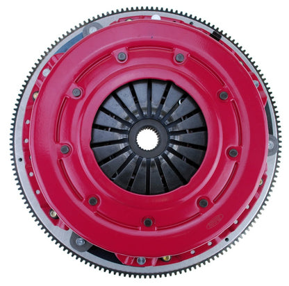 FORCE CLUTCH SET,GM LS 6-BOLT,10 1/2",300 SERIES,1 1/8"-26 SPLINE,ALUM. FLY