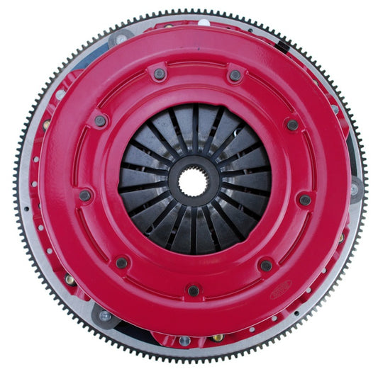 FORCE CLUTCH SET,GM LS 6-BOLT,10 1/2",300 SERIES,1 1/8"-26 SPLINE,ALUM. FLY