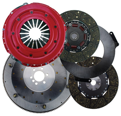 FORCE CLUTCH SET,FORD 8-BOLT,10.5",300 SERIES,1 1/8"-26,164T STEEL FLYWHEEL