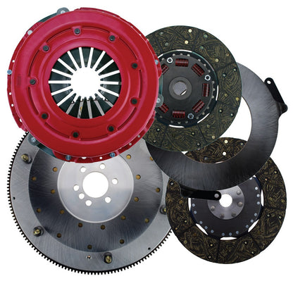 FORCE CLUTCH SET,FORD 8-BOLT,10.5",300 SERIES,1 1/8"-26,164T ALUMINUM FLYW