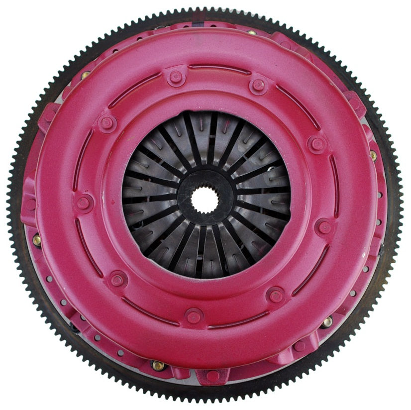 FORCE CLUTCH SET,FORD 8-BOLT,10.5",300 SERIES,1"-23,164T ALUMINUM FLYWHEEL