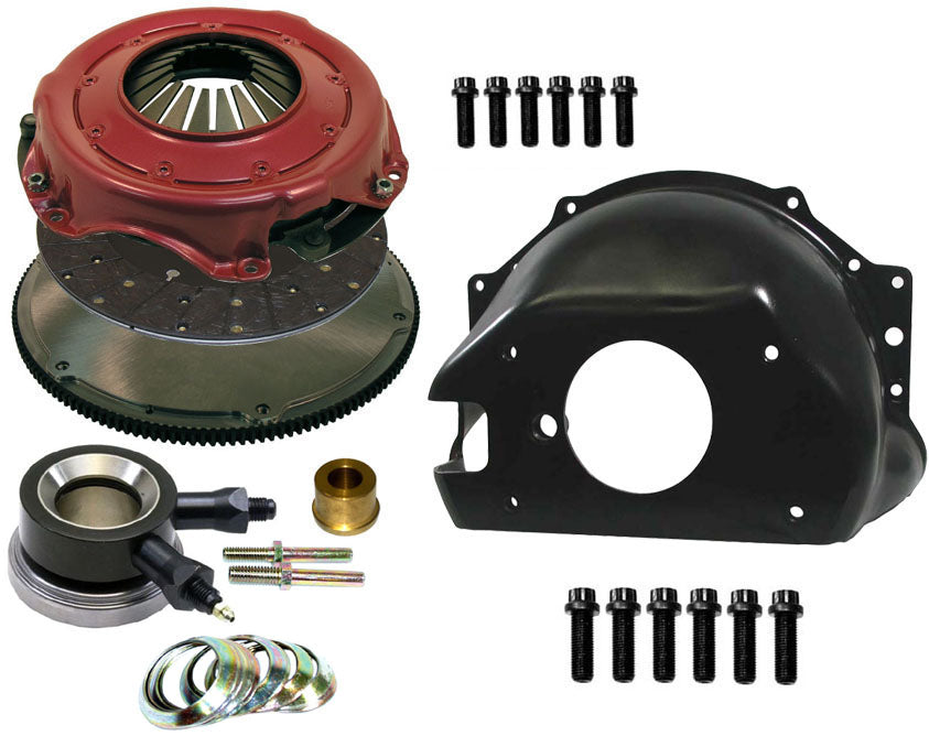 COMPLETE STOCK CLUTCH PACKAGE,ORGANIC,1 1/8" SPLINE