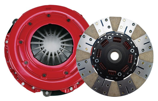 POWERGRIP HD CLUTCH SET,86-00 MUSTANG,1 1/8-26 SPLINE