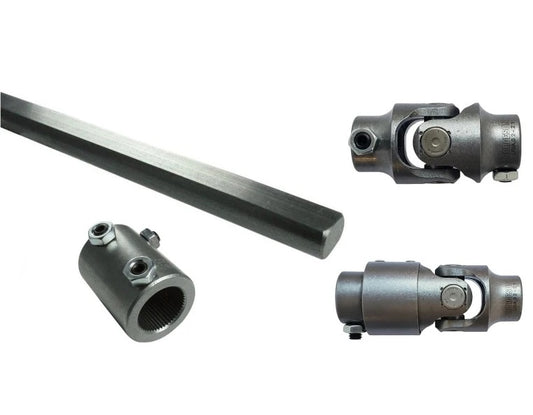 STEERING U-JOINT KIT,70-78 CAMARO W/ RIDETECH SUBFRAME,STOCK STEERING COLUMN