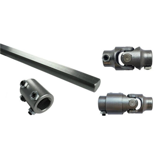 STEERING U-JOINT KIT,79-81 CAMARO W/ RIDETECH SUBFRAME,STOCK STEERING COLUMN