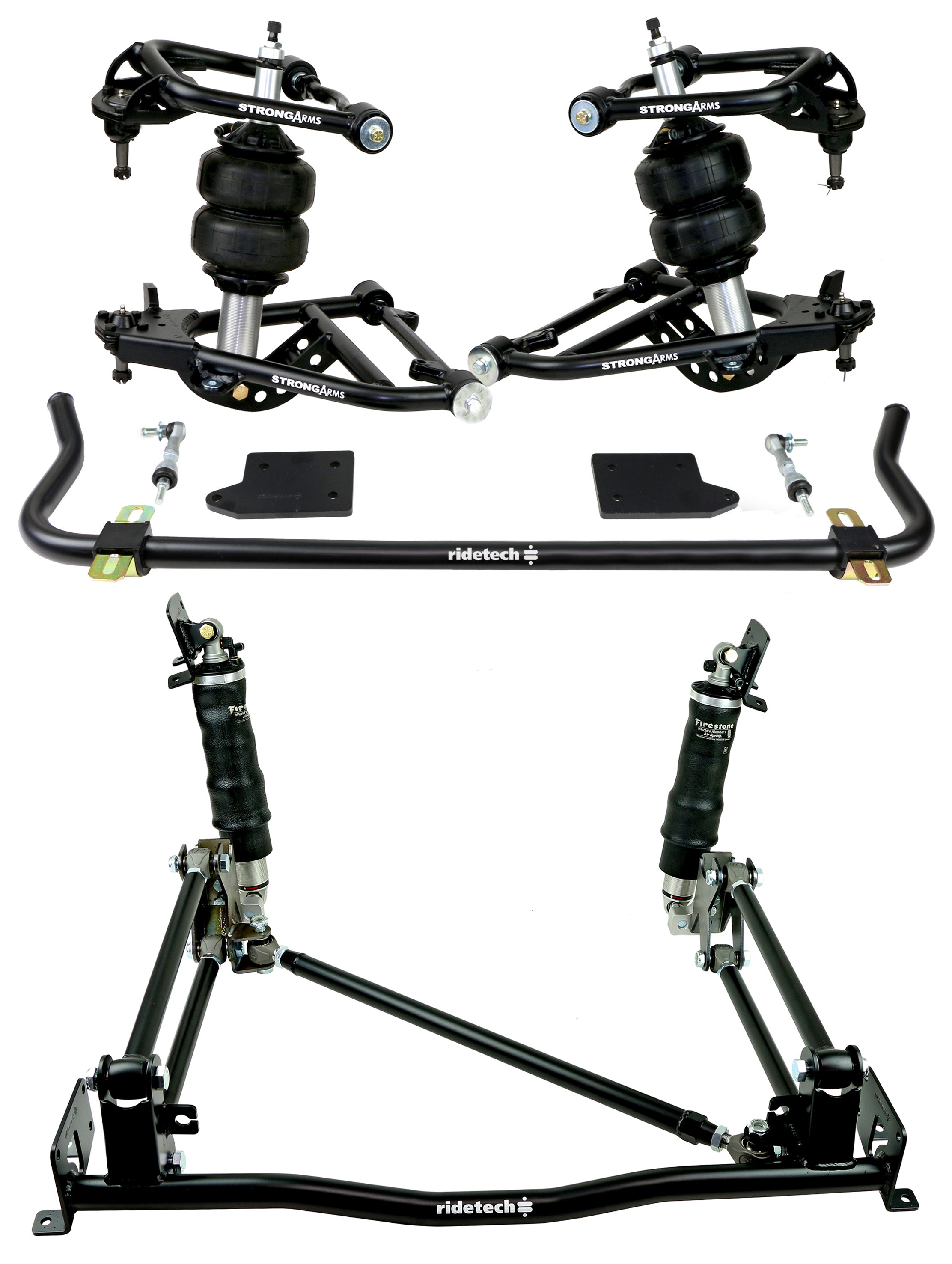 AIR SUSPENSION SYSTEM,ARMS,55-57 CHEVY 2-PC FRAME – Southwest Speed