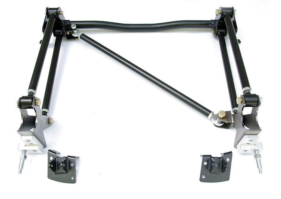 BOLT-ON 4 LINK SYSTEM,55-57 CHEVY 1-PIECE FRAME