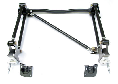BOLT-ON 4 LINK SYSTEM,55-57 CHEVY 1-PIECE FRAME