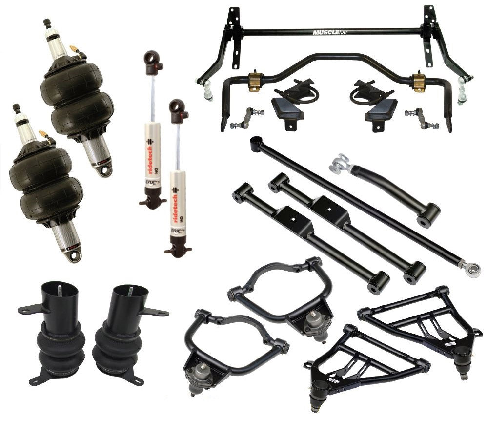 AIR RIDE SUSPENSION SYSTEM,ARMS,BARS,59-64 FULL SIZE CHEVY