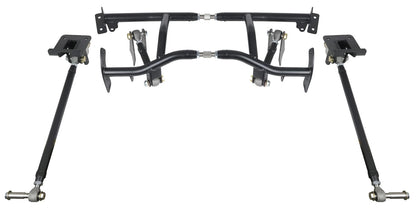 AIR RIDE & 4-LINK SYSTEM,CURRIE REAR END,WILWOOD 11" BRAKES,BLACK,70-81 GM F