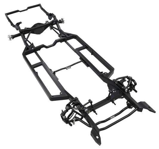 MOMENTUM CHASSIS,FRAME,SWAY BARS,ARMS,SPINDLES,4-LINK,68-72 GM A-BODY,HUB,STOCK