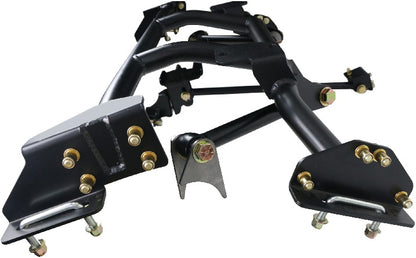 COILOVER & 4-LINK SYSTEM,CONTROL ARMS,62-67 CHEVY II,PIN SPINDLE