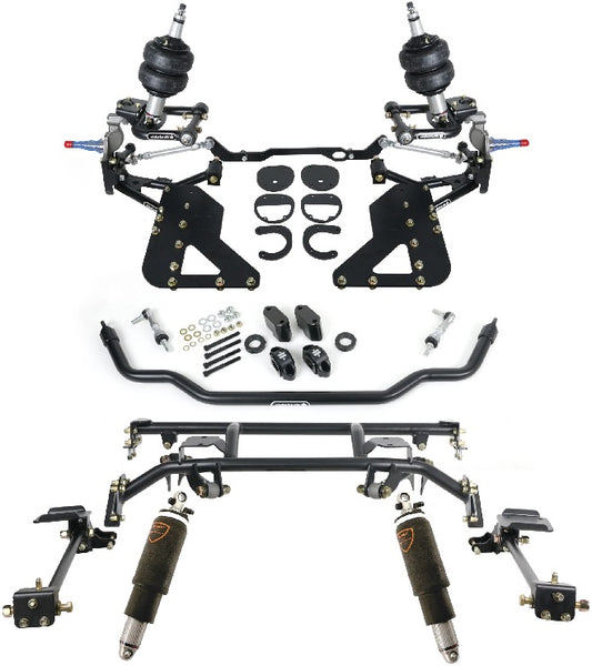 AIR SUSPENSION SYSTEM,SHOCKS,62-67 CHEVY II,PIN SPINDLE