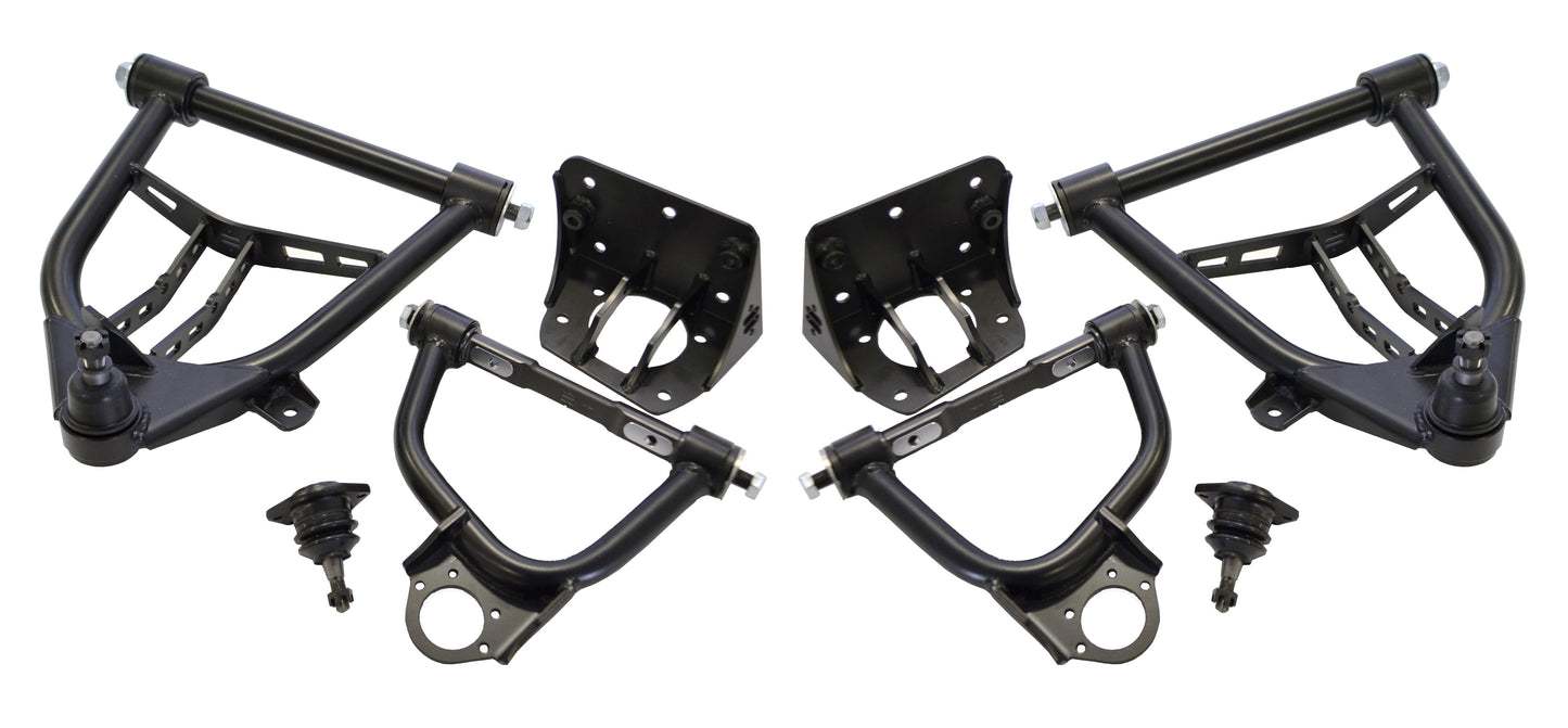 FRONT UPPER,LOWER STRONG ARMS,73-87 C-10,COILOVERS