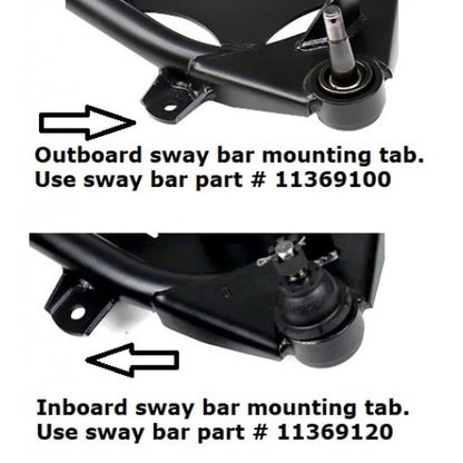 FRONT MUSCLEBAR SWAY BAR,63-87 CHEVY C10
