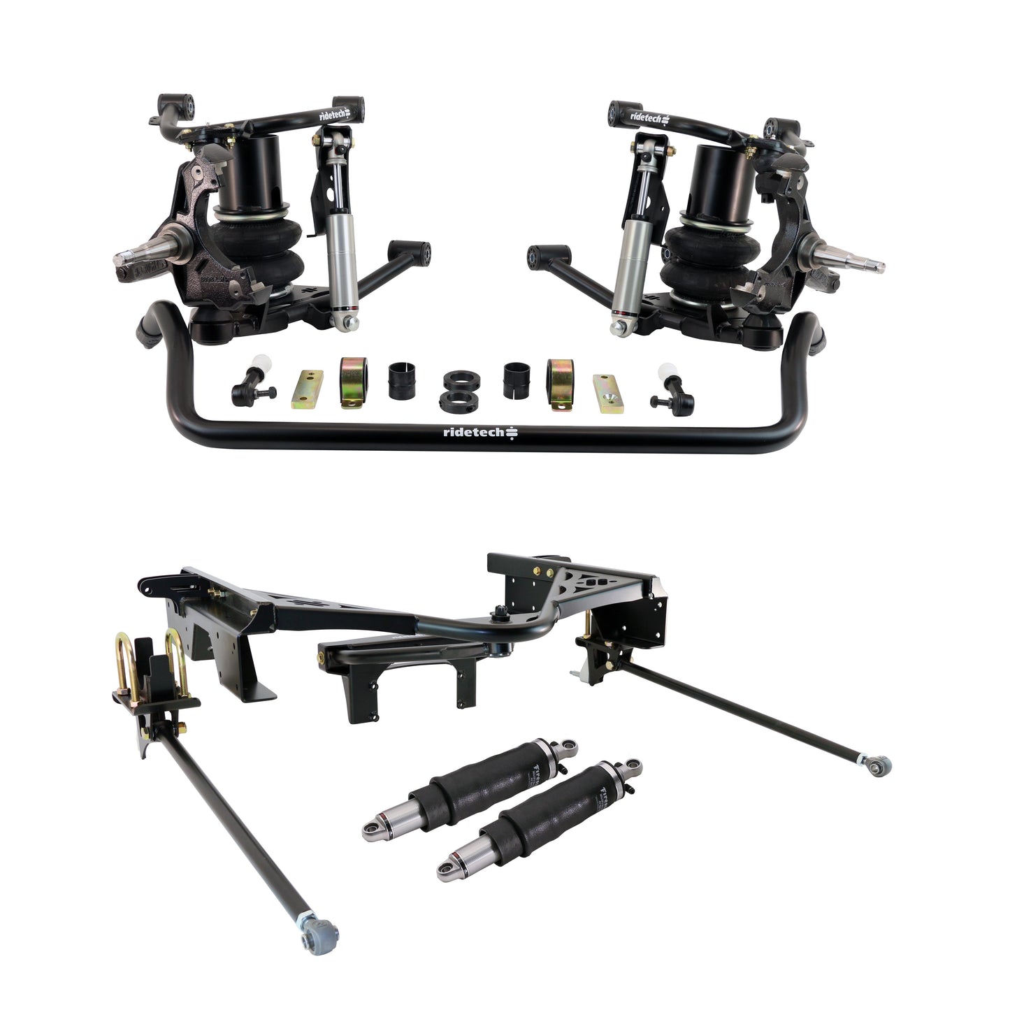 AIR SUSPENSION SYSTEM,ARMS,88-98 C1500 WITH 10 BOLT DIFF & 1.25" FRONT ROTORS