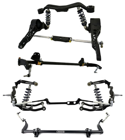 COILOVER SYSTEM,SPINDLES,REAR BAR,63-79 CORVETTE