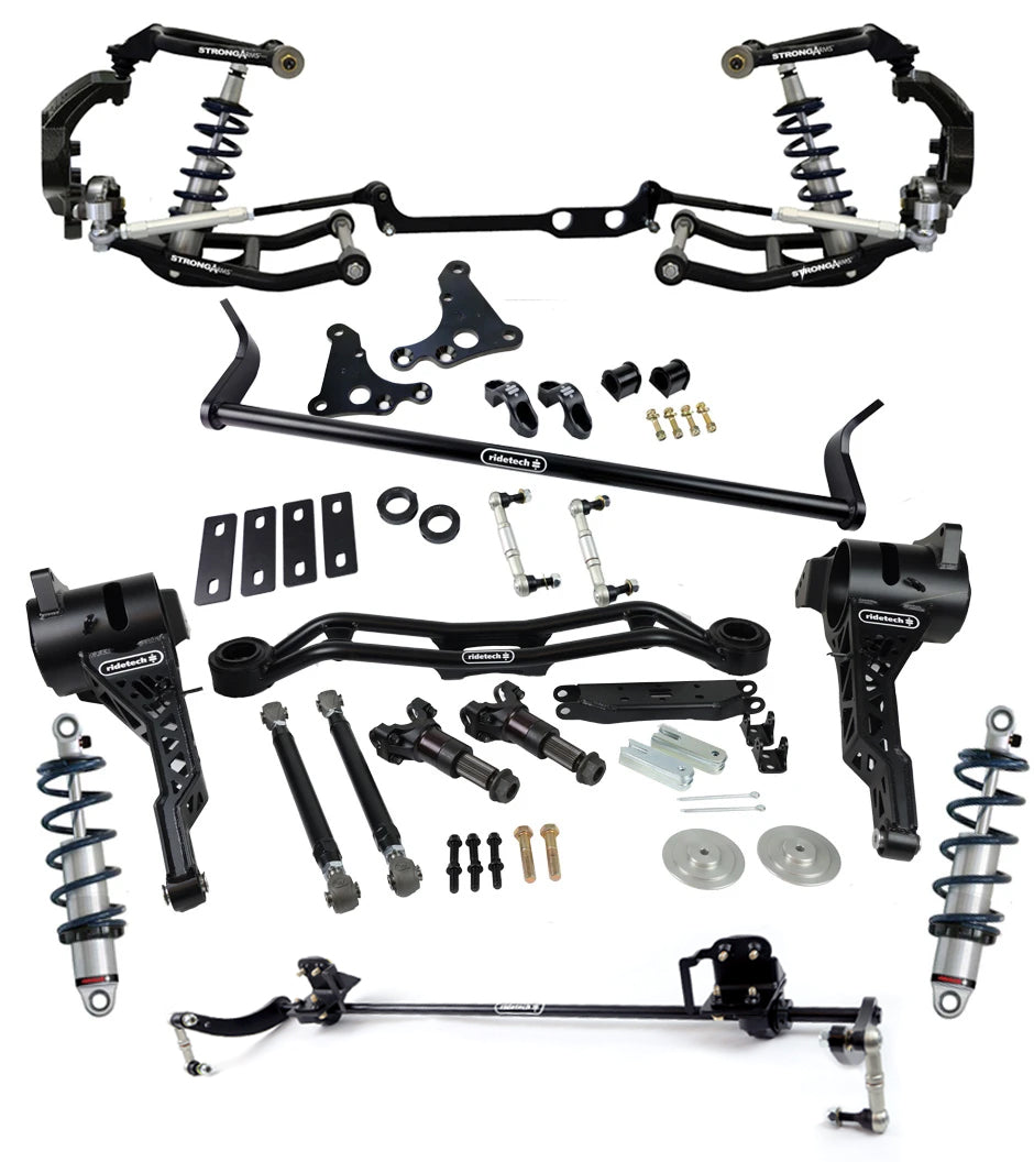 COILOVER SYSTEM,W/ REAR SWAY BAR,63-79 CORVETTE,C7 HUBS