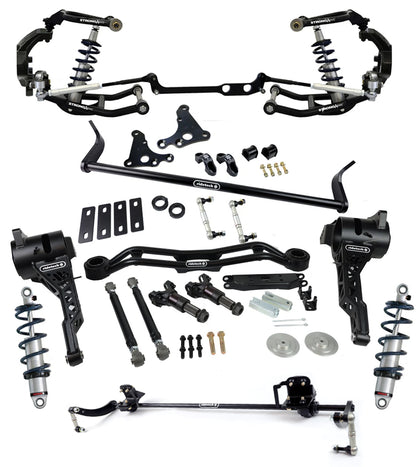 COILOVER SYSTEM,W/ REAR SWAY BAR,63-79 CORVETTE,C7 HUBS