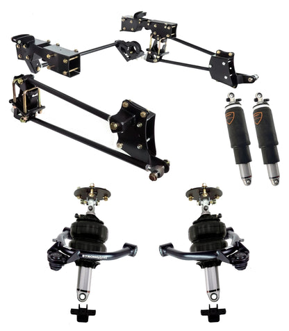 AIR SUSPENSION SYSTEM,14-18 CHEVY GMC 1500 W/ OE STAMPED STEEL/ALUMINUM ARMS