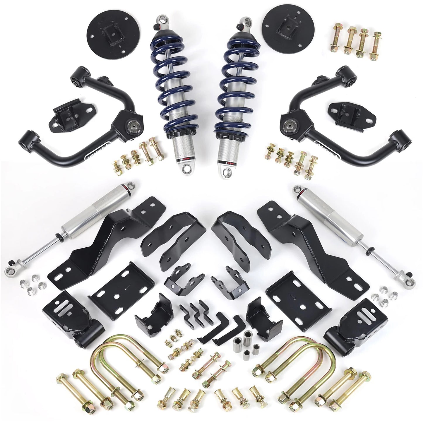 LOWERING SYSTEM,FRONT & REAR,19-26 GM 1500,2WD,AXLE GROUP A